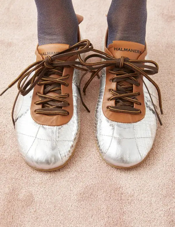 halmanera - Halmanera  - Sneakers Feme - Python silver - ARTY DANDY