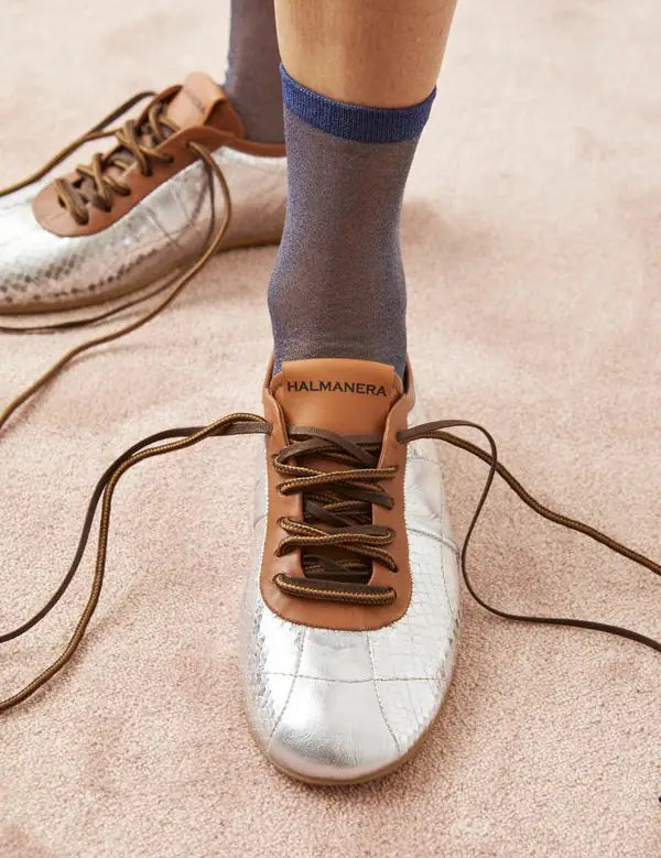 halmanera - Halmanera  - Sneakers Feme - Python silver - ARTY DANDY