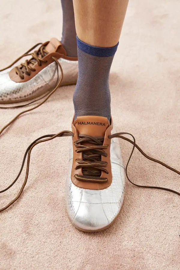 halmanera - Halmanera  - Sneakers Feme - Python silver - ARTY DANDY