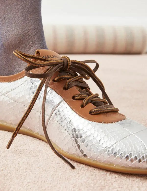 halmanera - Halmanera  - Sneakers Feme - Python silver - ARTY DANDY