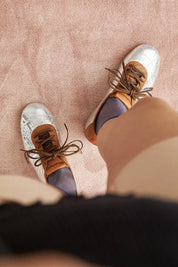 halmanera - Halmanera  - Sneakers Feme - Python silver - ARTY DANDY