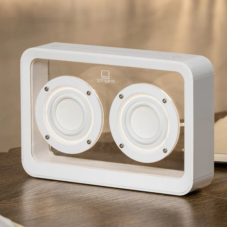 Gingko Mage See-through Bluetooth Speaker Noir - Blanc - Bois