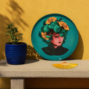 Gangzaï - Fishkoi Round Tray