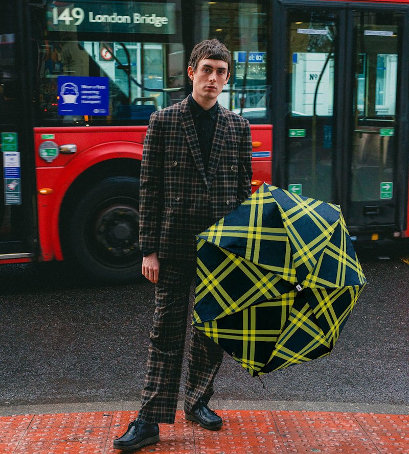 Anatole - Mini parapluie vert – micro & solide – Alwyne