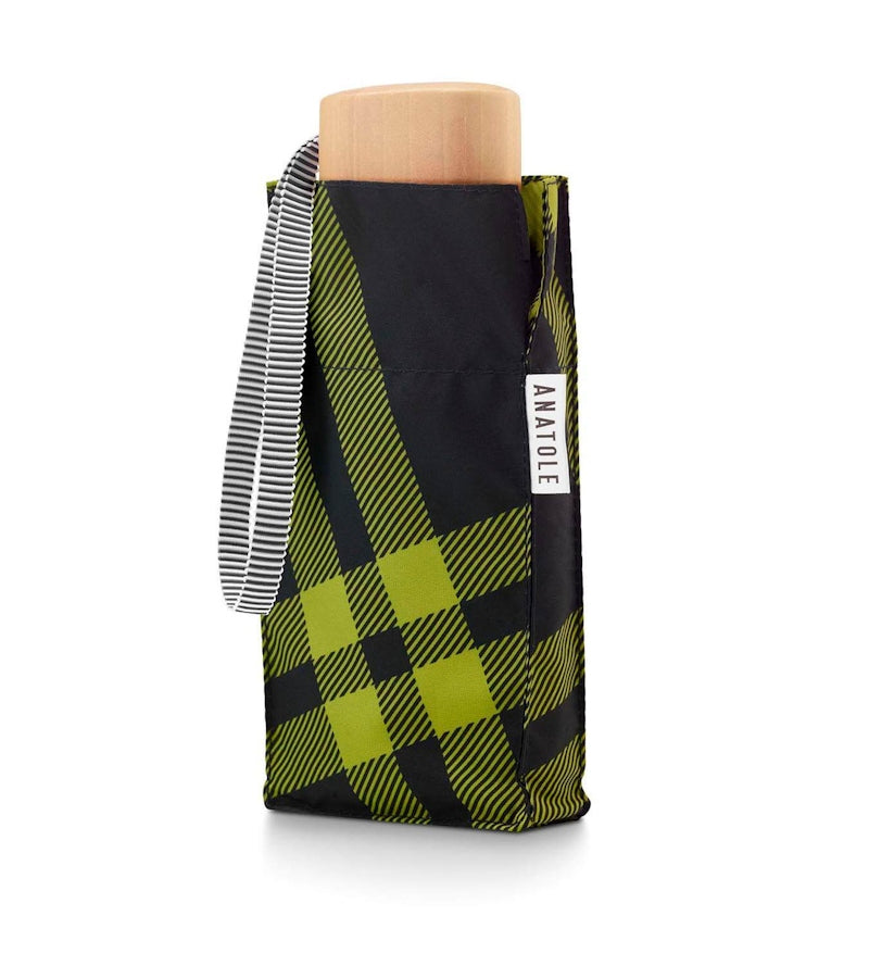 Anatole - Mini parapluie vert – micro & solide – Alwyne