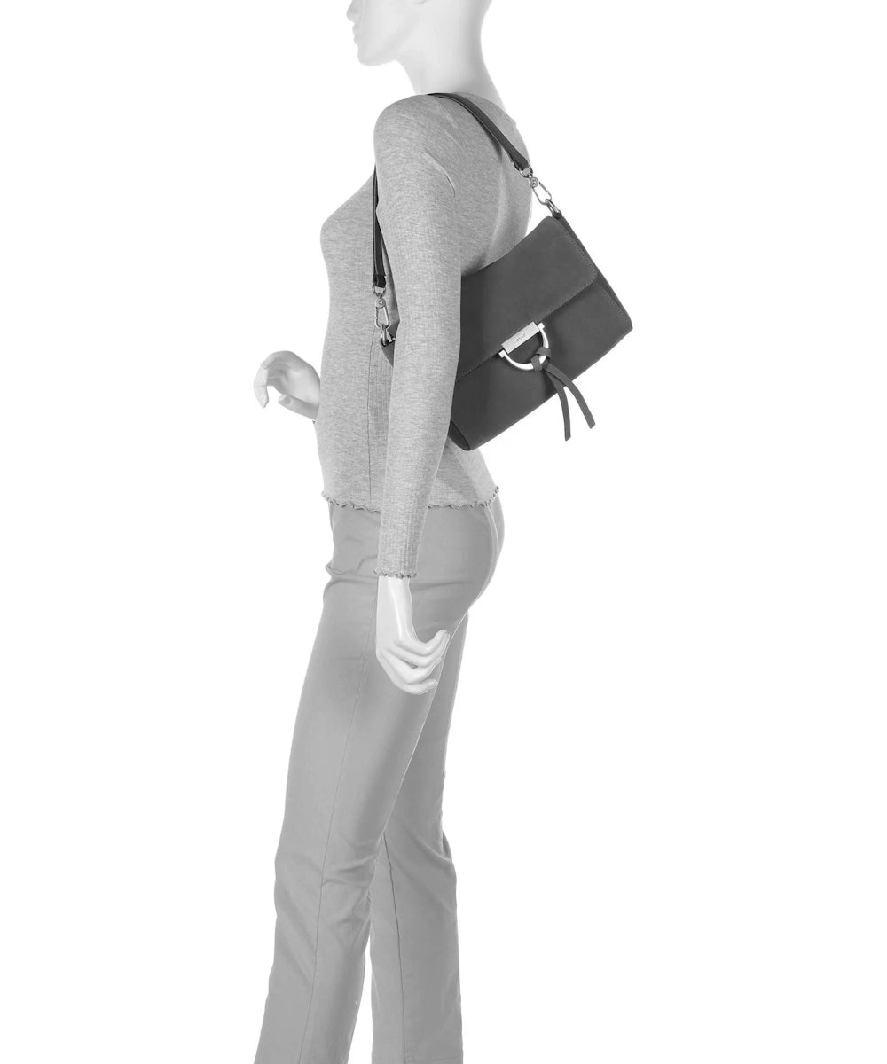 abro - sac Temi : cuir suede couleur chataigne