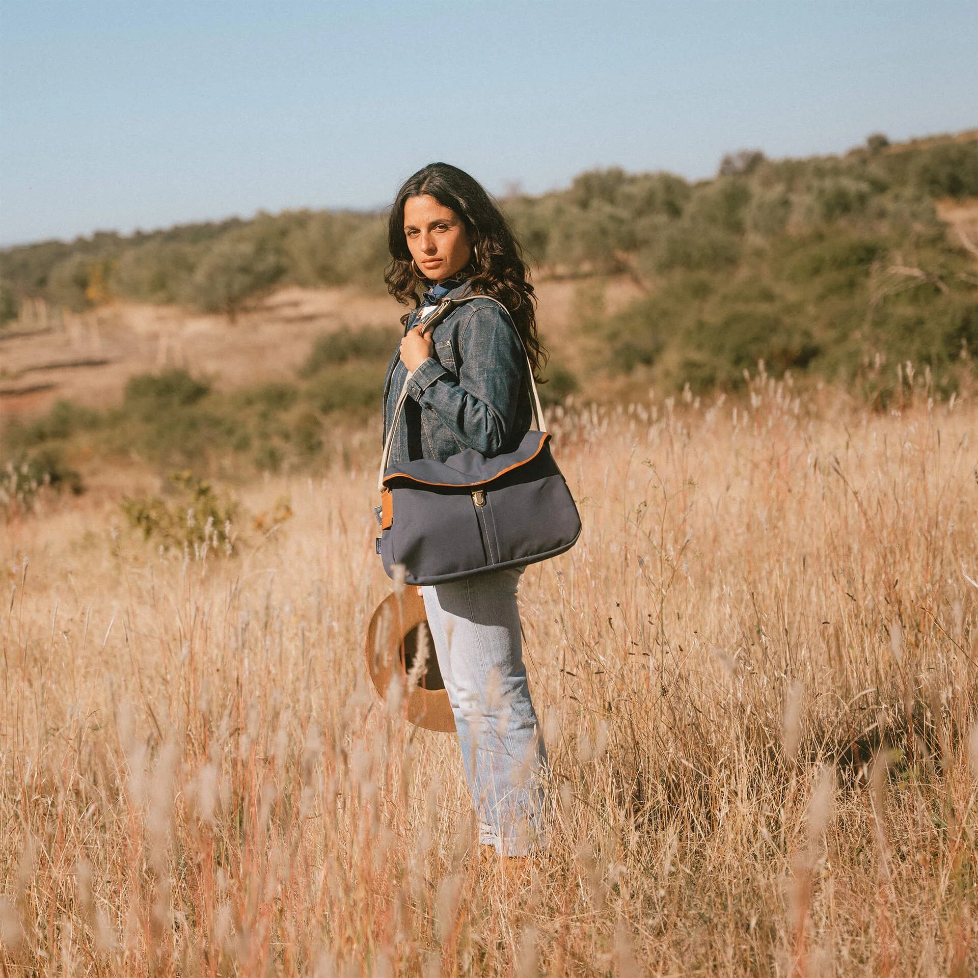 Bleu de Chauffe - Bleu de Chauffe - Musette Leon Bleu marin - ARTY DANDY