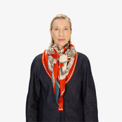 Inoui Editions - LOUVRE - Carré 130 - Archives- Orange