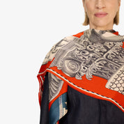 Inoui Editions - LOUVRE - Carré 130 - Archives- Orange