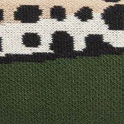 Inoui Editions Maison - Plaid Léopard Kaki