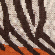 Inoui Editions Maison - Plaid Tigre Mantra Orange