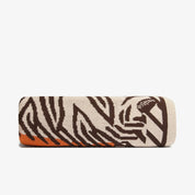 Inoui Editions Maison - Plaid Tigre Mantra Orange