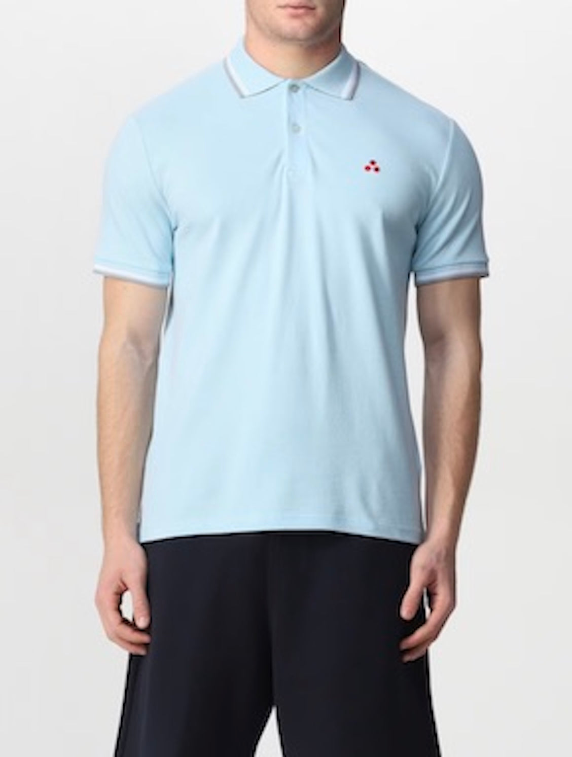 Peuterey - Polo Bleu Clair Plantago