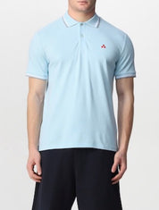 Peuterey - Polo Bleu Clair Plantago