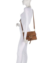 abro - abro - sac Temi Stitch : cuir suede couleur Tabac - ARTY DANDY