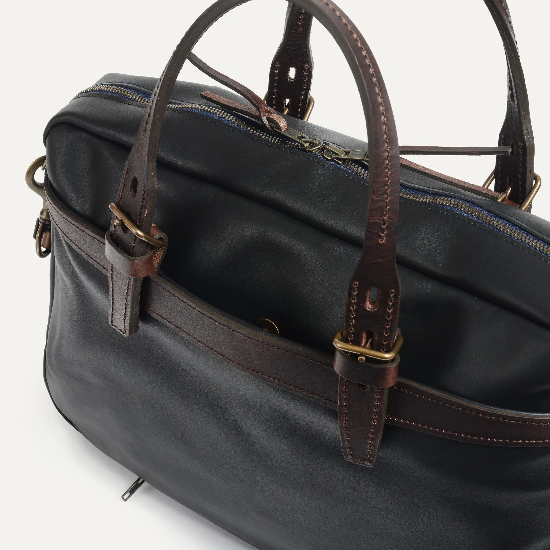 Bleu de Chauffe - Bleu de Chauffe - Sac Business Ledger Liscio - ARTY DANDY