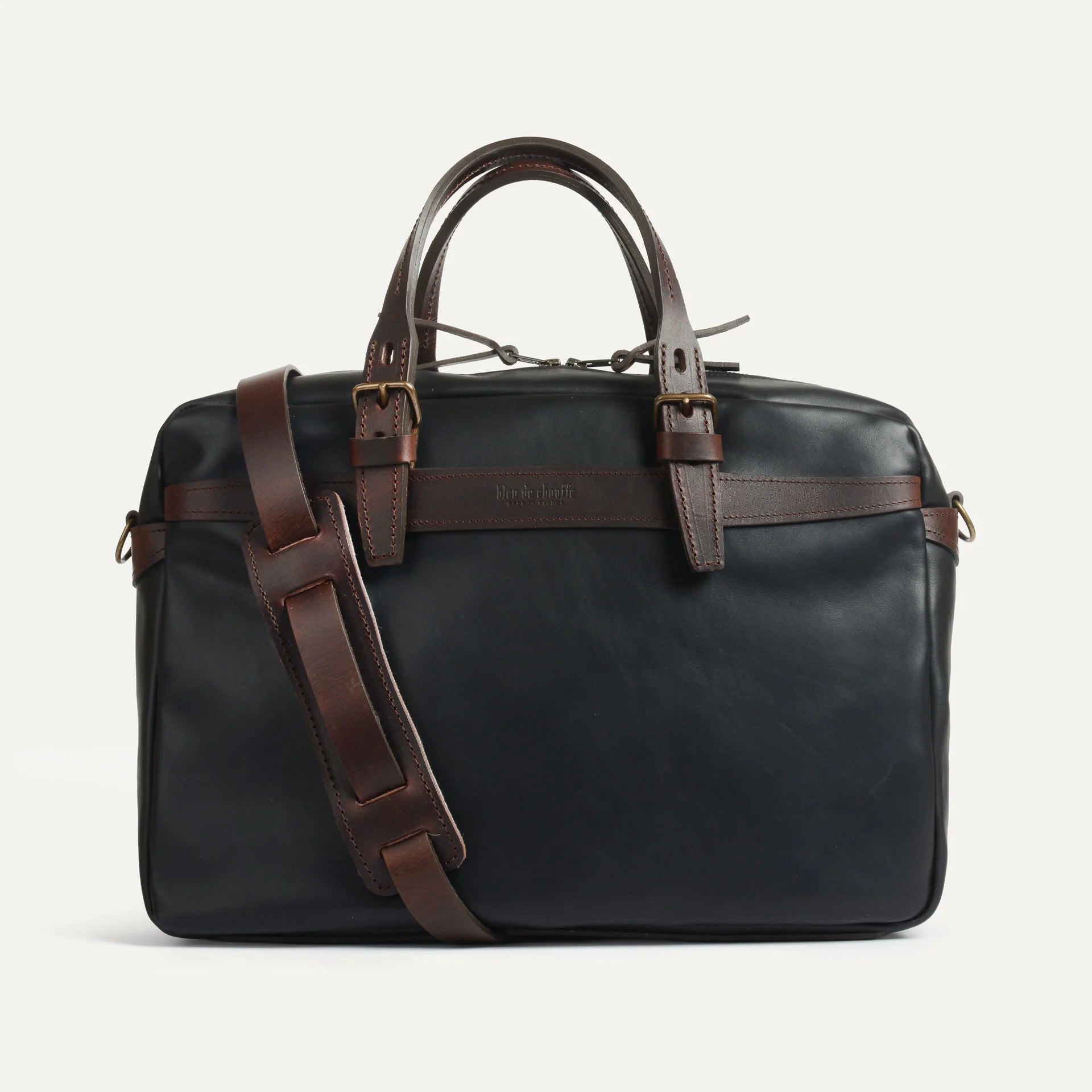 Bleu de Chauffe - Bleu de Chauffe - Sac Business Ledger Liscio - ARTY DANDY