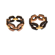 Xavier Derome - Xavier Derome - Gourmette Acetate Double Face : Nude / Ecaille - ARTY DANDY